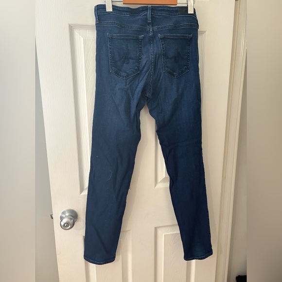 Adriano Goldschmied the prima cigarette jeans size 29/29 dark denim stretch - Picture 3 of 15